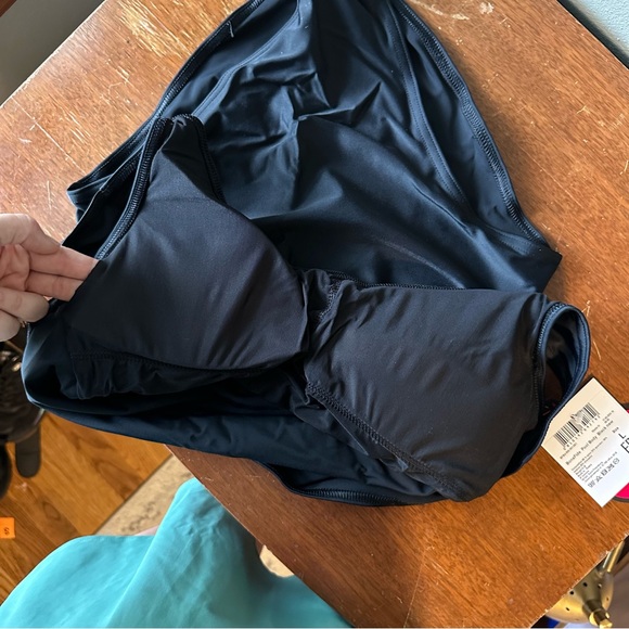 BONA FIDE {NWT} Pool Body One Piece Swimsuit | Large (8-10) Black - Picture 5 of 9